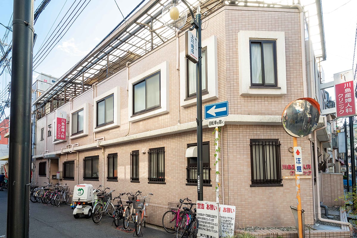 お産についての外観
